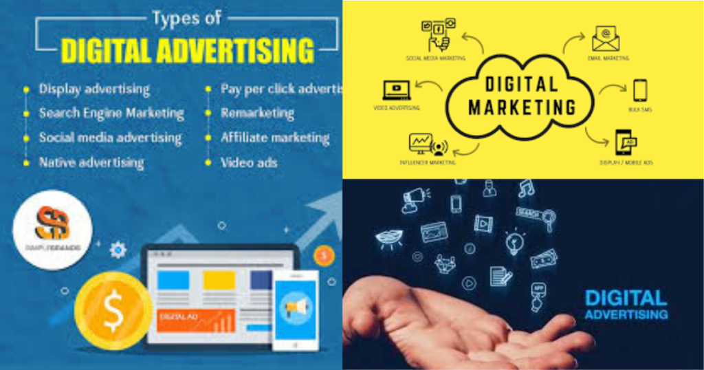 varieties of digital advertising and marketing